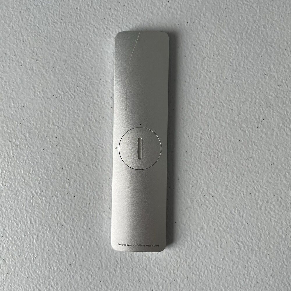 Apple TV Remote for Apple TV 2nd 3rd Generation Mac Silver Black - Picture 2 of 5